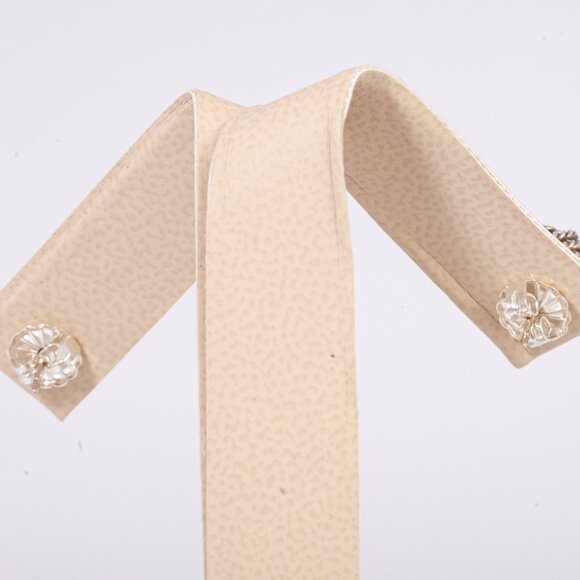 Authentic Tiffany & Co Sterling Silver Knott Braided Stud Earrings - Picture 3 of 4